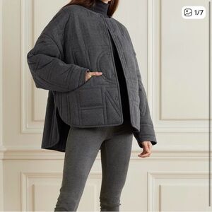 NWT Toteme Quilted Jersey Jacket